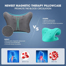 ZAMAT Neck and Shoulder Pillow Relaxer with Magnetic Therapy Pillowcase - BLACK Like New