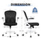 WINRISE OFFICE CHAIR DESK CHAIR ERGONOMIC MESH COMPUTER CHAIR WR935 - WHITE - Like New