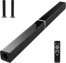 MZEIBO Sound Bars TV Split Home Theater Audio 50W 2.0 Channel KY2020D - BLACK Like New