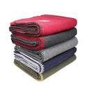 MCGUIRE GEAR M MCGUIRE GEAR HEAVY DUTY WOOL BLANKET BLACK (64 X 90 INCHES) BLACK - Like New