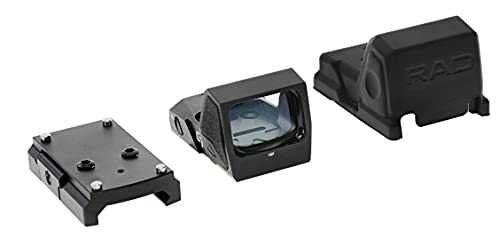 CRIMSON TRACE RAD OPEN REFLEX PISTOL SIGHT AUTO SHUTOFF TEXTURED SIDES - Like New