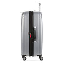 SWISSGEAR 7585 HARDSIDE EXPANDABLE LUGGAGE SPINNER WHEELS, 3-PIECE SET - SILVER - Like New