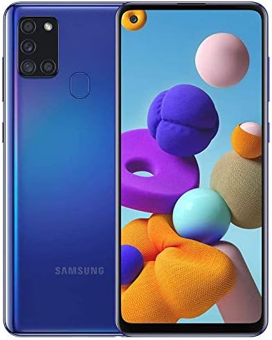 For Parts: Samsung Galaxy A21s SM-A217M 64GB GSM Unlocked International Blue NO POWER