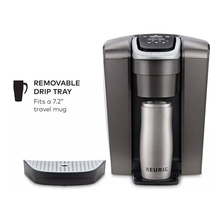 KEURIG K-ELITE SINGLE SERVE COFFEE MAKER BRUSHED SLATE K-ELITE-K90 - Slate - Like New