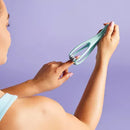 ALL IN MOTION DUAL-SIDED FINGER HANDHELD MASSAGER - LIGHT CYAN - Like New