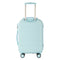 3-PIECE LIOR LUGGAGE SET TSA LOCKS EXPANDABLE FRICTION-RESISTANT - BLUE - Like New