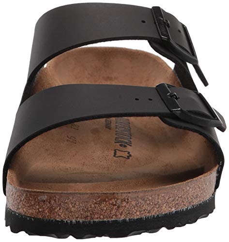 0051793 BIRKENSTOCK ARIZONA BS SANDALS UNISEX SIZE 7 MENS 9 WOMENS - BLACK Like New