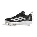 ADIDAS ADIZERO INSTINCT 2.0 SOFTBALL SIZE: WOMEN 5 BLACK/WHITE/SILVER METALLIC - Brand New