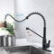 AMAZING FORCE Touch-On Kitchen Faucet with Pull Down Sprayer MATTE BLACK Like New