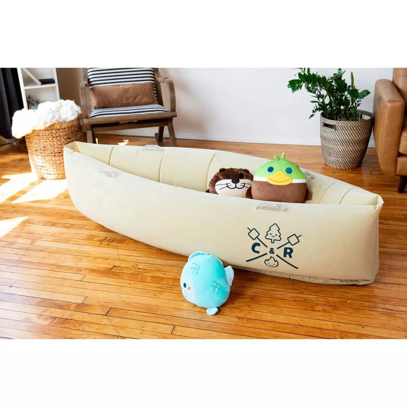 CHUCKLE AND ROAR CHUCKLE & ROAR COZY LOUNGER - TAN - Like New