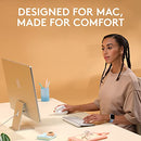 Logitech Lift for Mac Wireless Vertical Ergonomic Mouse, 910-006471 - Off White - Like New
