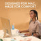 Logitech Lift for Mac Wireless Vertical Ergonomic Mouse, - Scratch & Dent