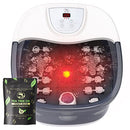 ECARBME FOOT SPA BATH MASSAGER WITH HEAT VIBRATION, 2025 UPGRADED, GRAY - Like New