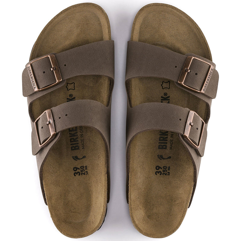 0151183 BIRKENSTOCK ARIZONA BS SANDALS UNISEX MOCHA SIZE 9 WOMENS SIZE 7 MENS Like New