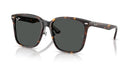 RAY-BAN RB2206D SQUARE SUNGLASSES - HAVANA/DARK GRAY - Like New