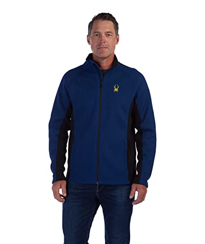 SPYDER MEN'S CONSTANT FLEECE JACKET MENS LARGE, ABYSS New