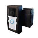 DoorbellBoa Anti-Theft Video Doorbell Door Mount No Tools or Installation Black - Like New