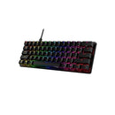 HYPERX MECHANICAL GAMING KEYBOARD ULTRA COMPACT 60% TACTILE AQUA SWITCH - BLACK - Like New
