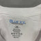 BLUE ICE PLAIN SHORT SLEEVES T-SHIRT - SIZE: MEN 2XL - WHITE - Brand New
