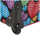 ROCKLAND FASHION SOFTSIDE UPRIGHT LUGGAGE SET, 2-PIECE, F102 - NEW HEART - Brand New