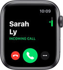For Parts: Apple Watch Nike Series 5 (GPS) 44mm Space Gray Aluminum - PHYSICAL DAMAGED