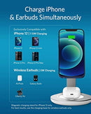 ANKER WIRELESS CHARGER POWERWAVE MAGNETIC 2-IN-1 STAND CABLE A25611Y1 - WHITE - Like New