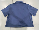ORIGINAL PENGUIN SHORT SLEEVE 2 BUTTON POLO - SIZE: MEN XL - BLUE - Like New