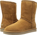 1017090 KOOLABURRA BY UGG KOOLA SHORT BOOT WOMEN CHESTNUT SIZE 5 - Like New