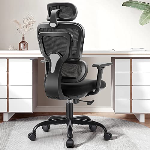 FELIXKING Ergonomic Office Chair Wiht Lumbar Support - FK968 BLACK - Like New
