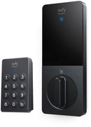 Eufy Security R10 Smart Lock Wi-Fi Retrofit Deadbolt T8503J11 - Black - Like New