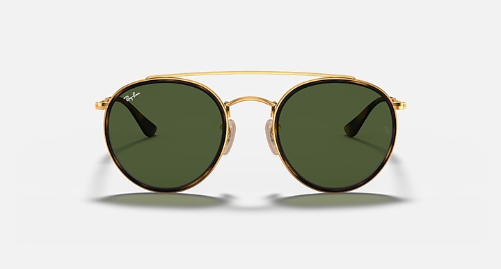 RAY-BAN RB3647-N - 001 - FRAME G-15 GREEN SIZE - 51/22MM - POLISHED ARISTA GOLD - Like New