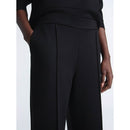SCOOP PLUS NEW SCUBAKNIT SEAMED SWEATPANTS - SIZE: WOMEN XS - BLACK SOOT - Brand New