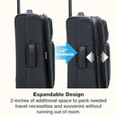 U.S. Traveler Anzio Softside Expandable Luggage with Spinner Wheels - Brand New