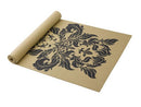 Gaiam Yoga Mat Classic Print Non Slip Exercise & Fitness Mat Damask, 4mm - Brand New