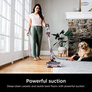 SHARK ULTRALIGHT PETPRO CORDED STICK VACUUM POWERFINS HAIRPRO - WINE PURPLE - Like New