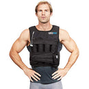RUNMAX 20LBS - 150LBS ADJUSTABLE WEIGHTED VEST SHOULDER PADS OPTION - BLACK - Like New