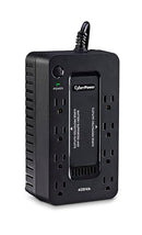 CYBERPOWER ST425 STANDBY UPS SYSTEM, 425VA/260W, 8 OUTLETS, COMPACT - BLACK - Like New