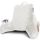 CLARA CLARK READING PILLOW SHREDDED MEMORY FOAM SITTING BED COUCH - WHITE - Brand New