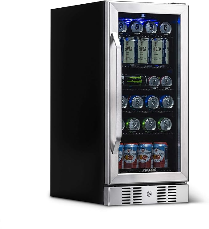 NewAir Beverage Refrigerator Cooler 96 Can Capacity ABR-960 - - Scratch & Dent