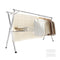 SONGMICS ULLR903E01 CLOTHES DRYING RACK, 56.3-93.7" Extendable, Dove Gray - Like New