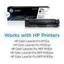 HP 215A BLACK TONER CARTRIDGE PRINTERS WORKS W2310A - BLACK - Brand New