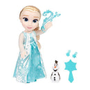 JAKKS PACIFIC ELSA DOLL CLASSIC MY SINGING FRIEND ELSA DOLL&OLAF FIGURE - Like New