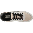 TRETORN WOMEN'S LOYOLA FASHION SNEAKERS - SIZE: WOMEN 8 - WHITE/TAUPE/BLACK - Like New