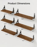 AMADA HOMEFURNISHING WALL DECOR RUSTIC FARMHOUSE - RUSTIC BROWN - Brand New