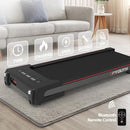GOYOUTH 2 IN 1 UNDER DESK ELECTRIC TREADMILL EXERCISE MACHINE - BLACK MEDIUM - Like New