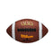 WILSON GST SPEEDSKIN FOOTBALLS - OFFICIAL SIZE - BROWN - Like New