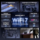 TENDA BE3600 DUAL BAND WIFI 7 ROUTER 3X1G PORTS EASY RE3L/BE3600-BLACK - BLACK - Like New