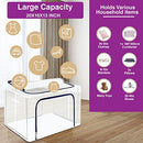 BlushBees Oxford Fabric Collapsible Storage Boxes 4 Large Size 20×16×15" - Brand New