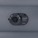 INTEX QUEEN 20 INCH DURA-BEAM DELUXE RAISED AIR BED MATTRESS - LIGHT BLUE - Like New