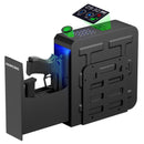 HAWKUNG FINGERPRINT BIOMETRIC GUN SAFE SLIDER BEDSIDE PISTOL SAFE - BLACK - Like New